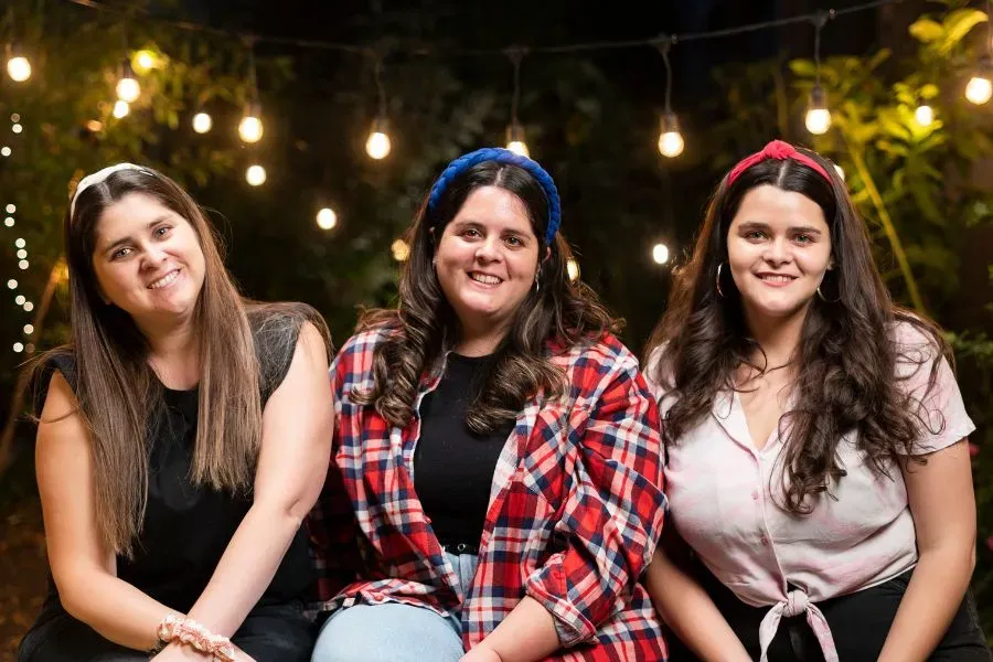 Hermanas N&uacute;&ntilde;ez: Ignacia, Andrea y Mar&iacute;a Paz.