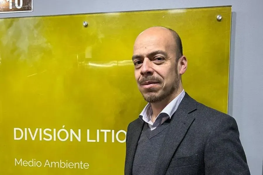 Julio Garc&iacute;a, Gerente de medio ambiente de SQM Litio.