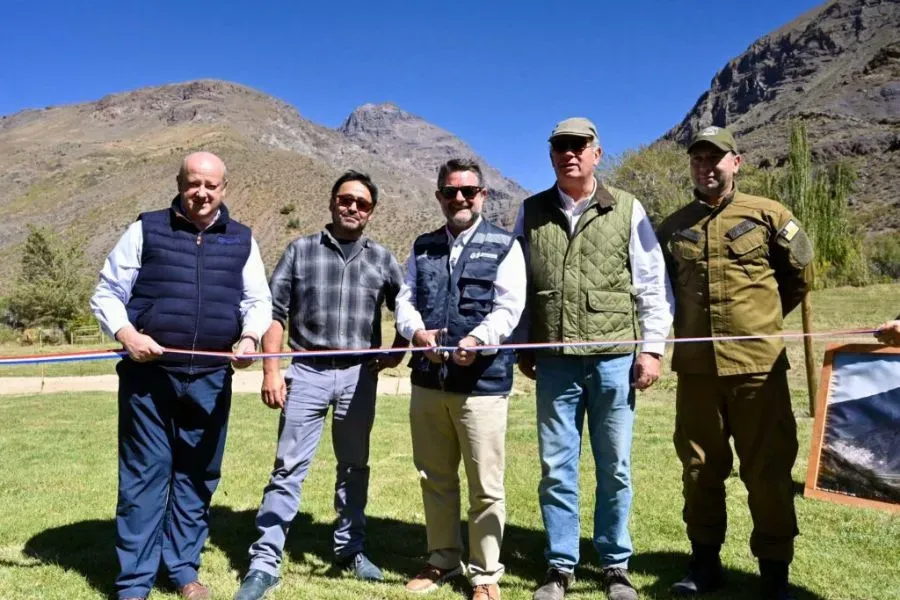 El momento de la inauguraci&oacute;n del santuario.