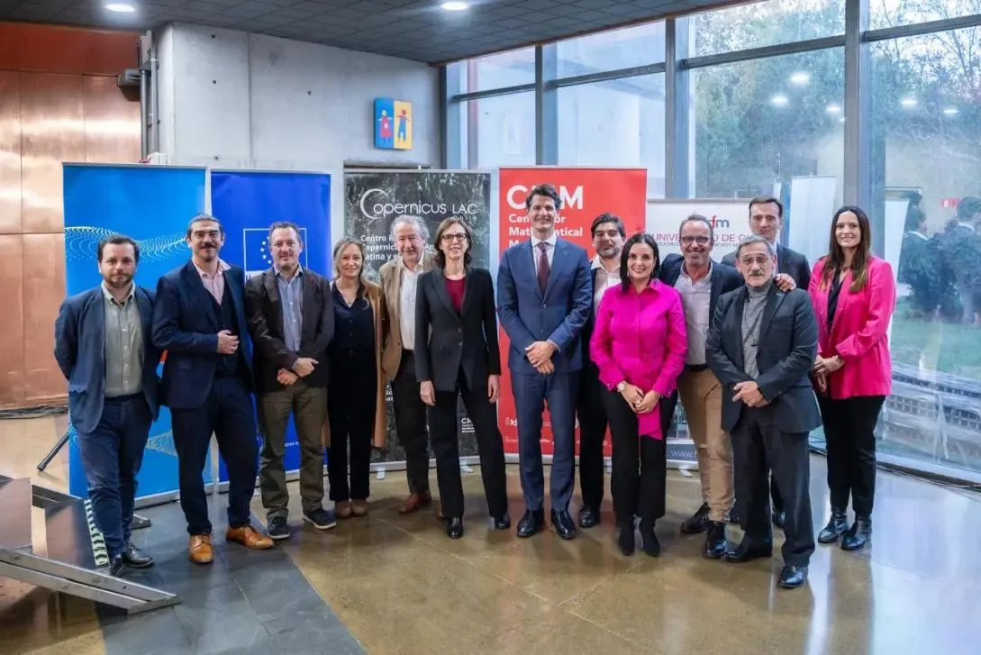 Asistentes al lanzamiento del proyecto Mirador Copernicus.