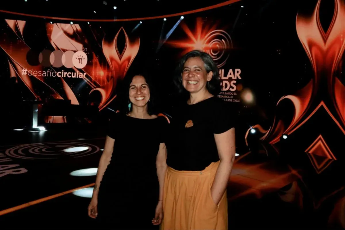 Catalina Herrera y Sof&iacute;a Peters, fundadoras de Textil Circular.