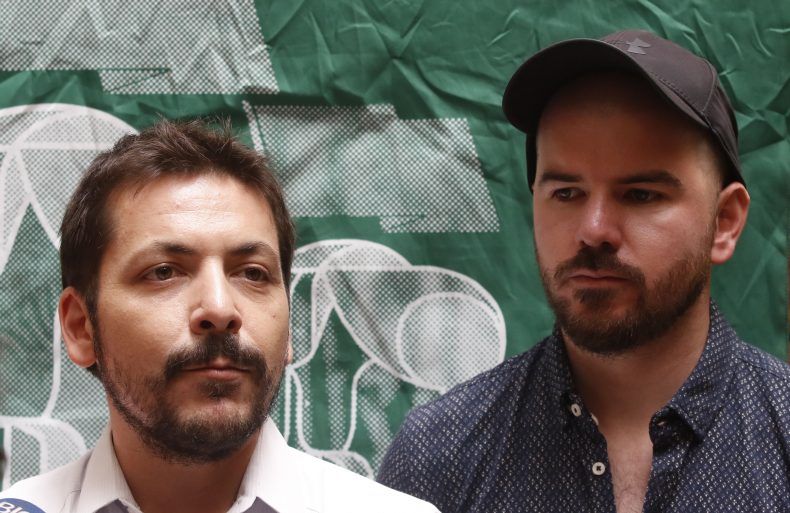 Sebasti&aacute;n Depolo y Giorgio Jackson