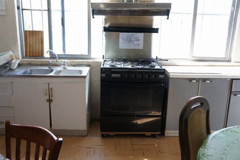 La cocina de Punta Peuco.