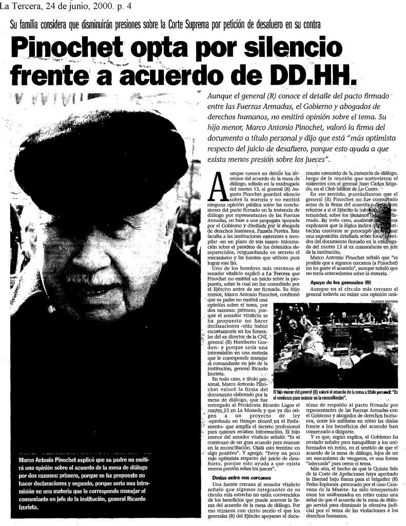 pinochet -desafuero