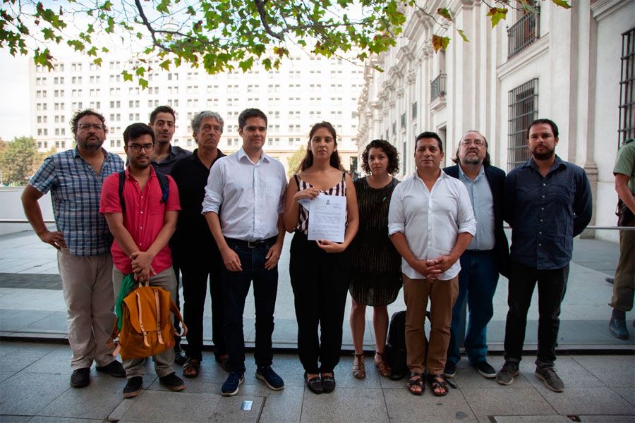 mesa nacional Frente amplio
