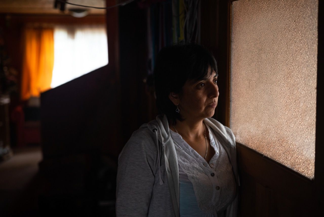 Mirta Vera tambi&eacute;n es viuda de un buzo, Pedro Alvarado. (Foto: Nube Roja).