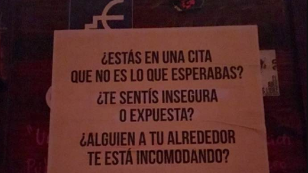 ¿Te sentís insegura o expuesta?: La peculiar idea de un bar de Buenos Aires para ayudar a mujeres contra el acoso