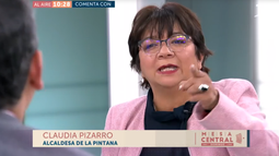 VIDEO| Alcaldesa de La Pintana le para los carros a panelistas de Mesa Central: ¿Hasta cuándo seguimos construyendo comunas para pobres y comunas para ricos?