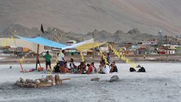 Una “Zona de campamento” se instala en Galería Gabriela Mistral