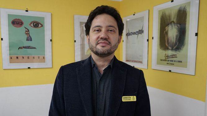 Rodrigo Bustos, Director Ejecutivo de Amnistía Internacional / Crédito: El Desconcierto