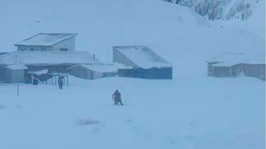 Además, el rescate en el Cajón del Maipo fue peligroso - Captura de video