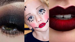 Smokey eyes, labios vampíricos y look muñeca creepy: Lo que se viene en maquillaje para Halloween