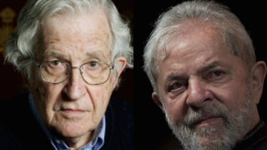 Noam Chomsky visita a Lula en la cárcel: Continúa animado, lleno de planes y optimista con el futuro