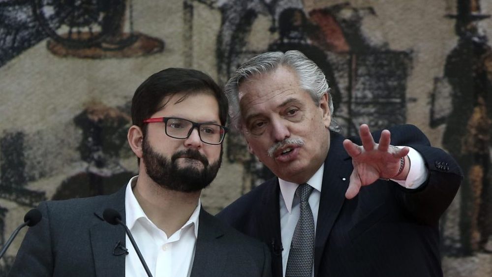 Presidente argentino Alberto Fernández anuncia visita a Chile para “limar asperezas