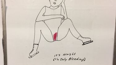 La exposición sobre la menstruación en el Metro de Estocolmo que ha causado polémica en la conservadora sociedad sueca