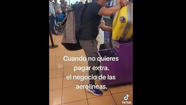 VIDEO| El tip más obvio para evitar pagar sobrecargo a las aerolíneas se hizo viral en TikTok