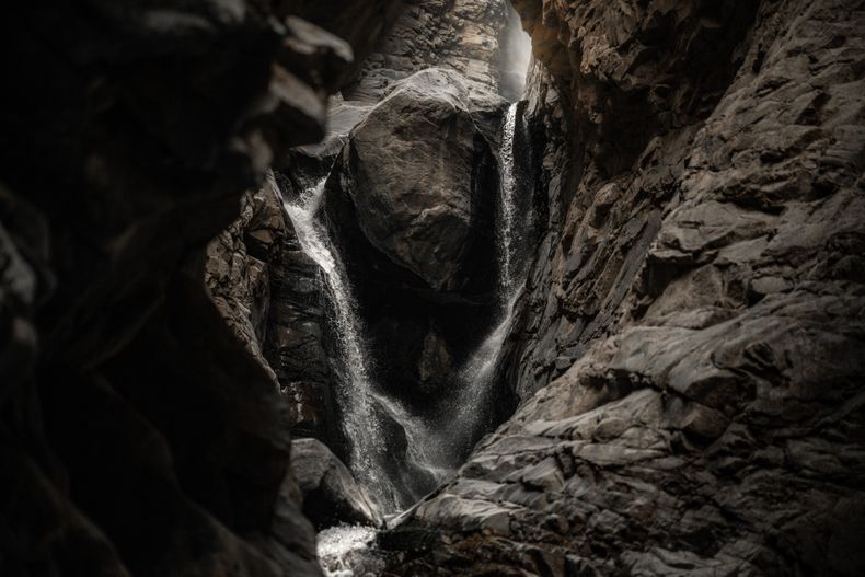Gargante del Diablo, Estero San Gabriel.