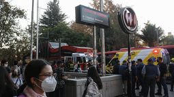 Metro informa que debió cerrar 10 estaciones de la Línea 1 en plena hora punta