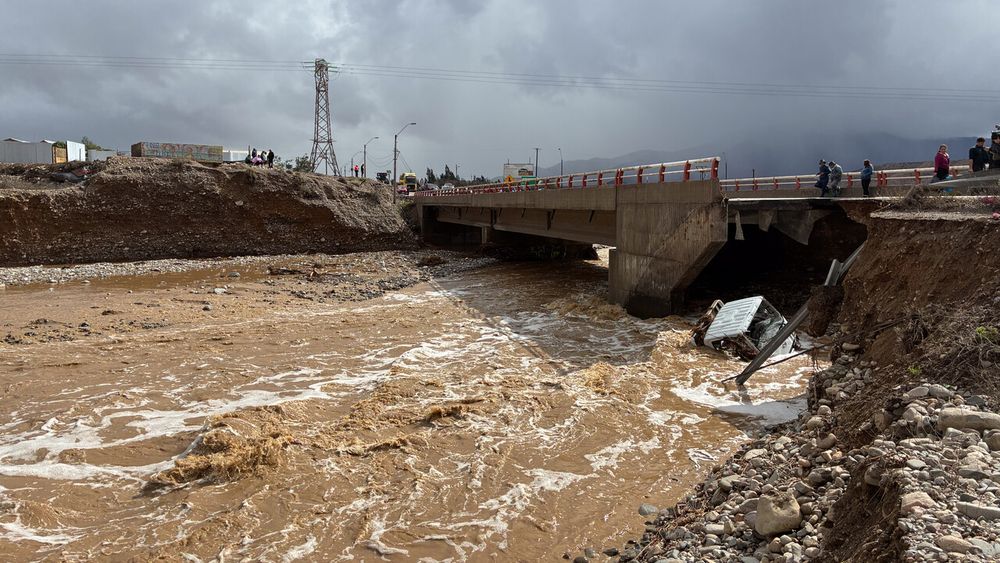 Intensas lluvias en el Norte Grande - Agencia Uno