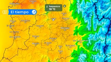 Meteored anuncia una “montaña rusa invernal” para la Región Metropolitana