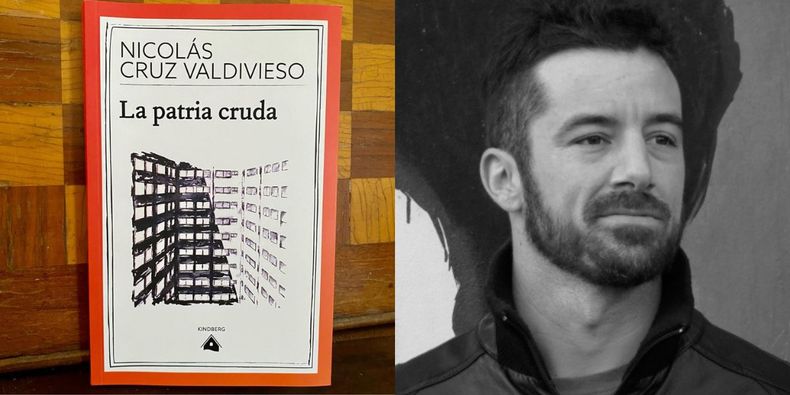 La patria cruda (Editorial Kindberg, 2026) de Nicolás Cruz Valdivieso.