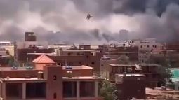VIDEO| Sudán vuelve a sufrir bombardeos y países del mundo inician evacuación de ciudadanos
