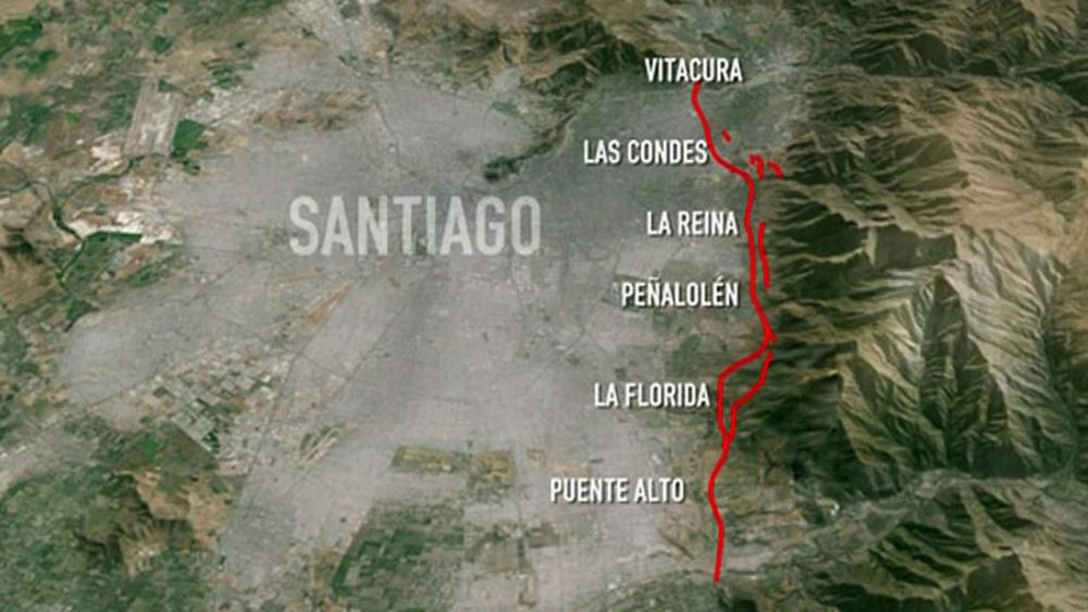 Falla de San Ramón: Comisión investiga regular y prohibir construcciones por eventual terremoto