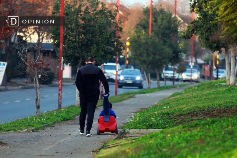 6410 imagen de un padre con su hijo en un coche de paseo.jpg