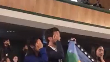 VIDEO| Funan con ojos tapados a la ministra Carolina Schmidt en la previa de la COP25 en España