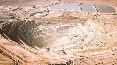 Minera Escondida, la mayor productora de cobre del mundo.&nbsp;