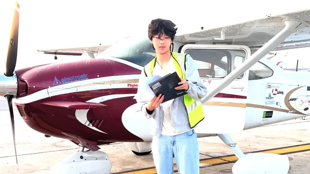 Ethan Guo, el piloto e influencer que busca volar sobre los siete continentes queda con arraigo tras hacerlo en Antártica Chilena
