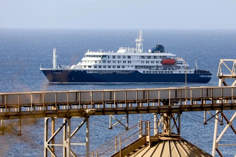El crucero con contagios de virus Hanta en su interior - Agencia EFE