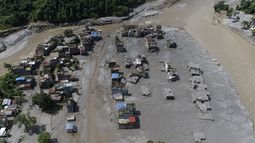 Imágenes de la destrucción tras la riada en Nepal - Agencia EFE