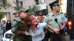INDH presenta recurso de amparo por la detención de ex vocera ACES que fue golpeada y desnudada por Carabineros