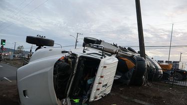 Familia de trabajador que falleció al volcarse camión será indemnizada con $270 millones