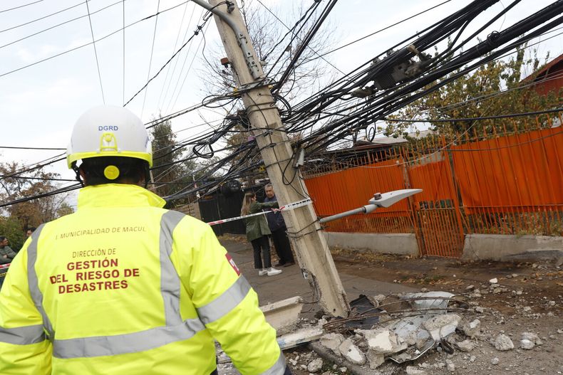 Los cortes de luz en Santiago de hoy lunes - Agencia Uno
