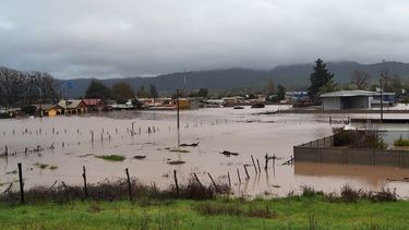 La última vez que Chile sufrió con el Fenómeno de El Niño fue el año 2023 cuando se inundó todo Licantén y otras ciudades - Agencia Uno