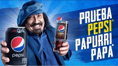 REDES| Negro Piñera dejó la coca por la pepsi: Critican aparición en nuevo spot publicitario