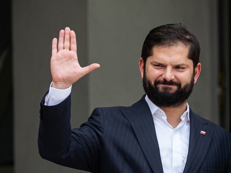 Expresidente Gabriel Boric.&nbsp;