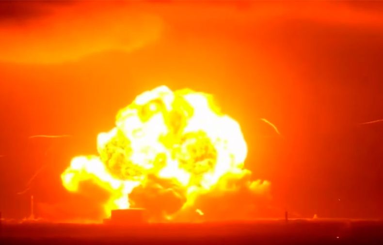 Cohete New Glenn de Blue Origin explotó en el aire - Captura de video