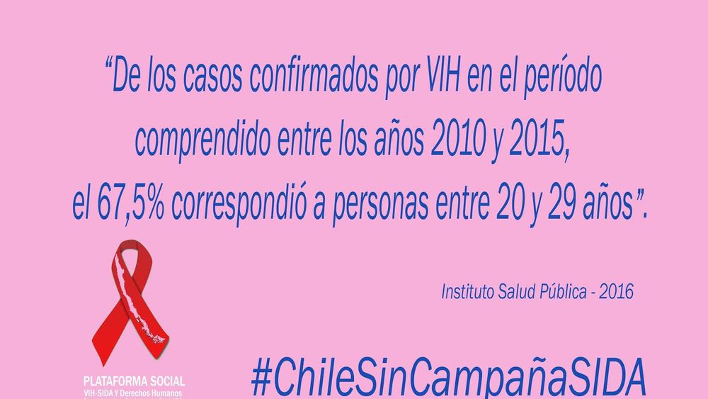 #ChileSinCampañaSida: La propuesta ciudadana frente a la ausencia de una política pública