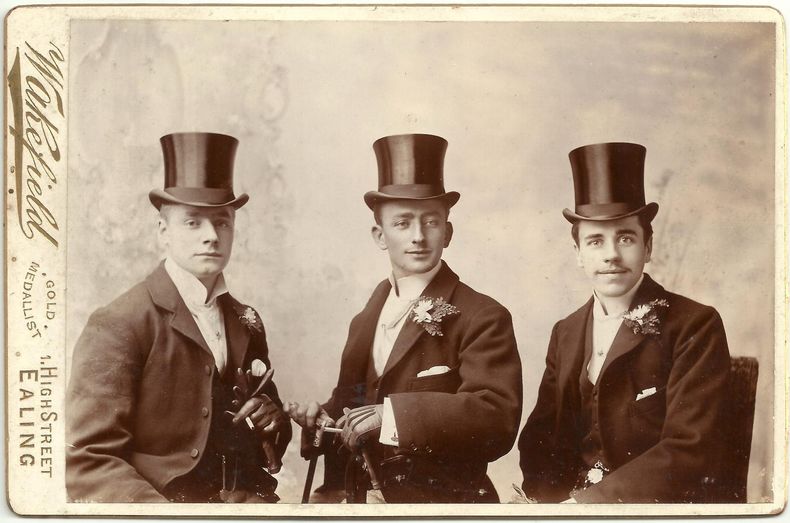 Unknown_men_in_top_hats_groom_and_ushers _by_Wakefield_1_High_Street_Ealing_6649802661.jpg