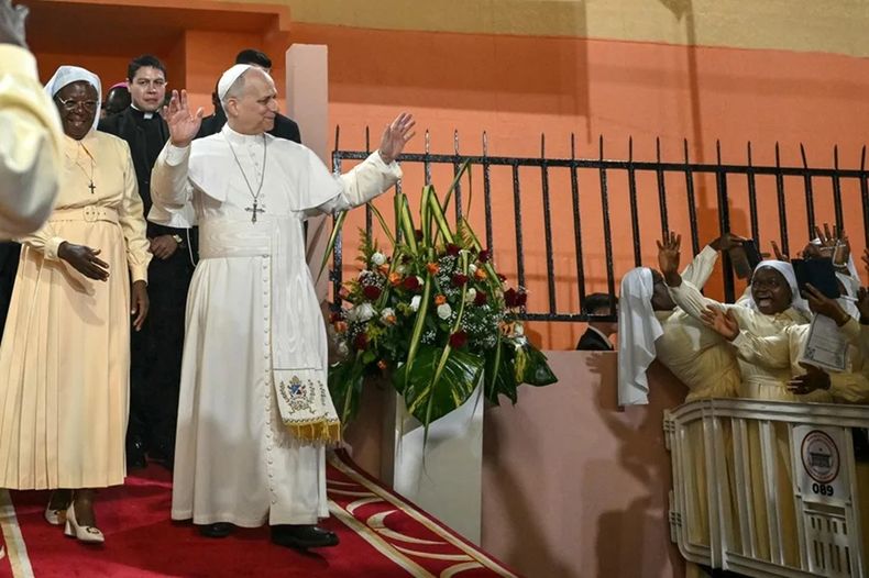 El Papa León XIV envió una indirecta al presidente de Estados Unidos, Donald Trump - Agencia EFE