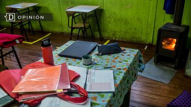 El Desconcierto | 6078 imagen referencial de una sala de clase en una escuela rural.jpg