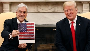 Donald Trump asegura que hay esfuerzos extranjeros que buscan desestabilizar Chile