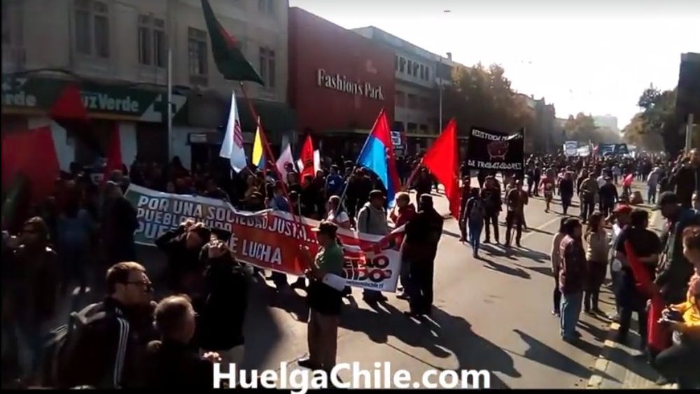 Marcha clasista y combativa: La victoria entre los gases lacrimógenos