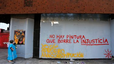 Video| No hay pintura que borre la injusticia