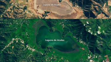 El Desconcierto | Laguna de Aculeo desde el espacio.png