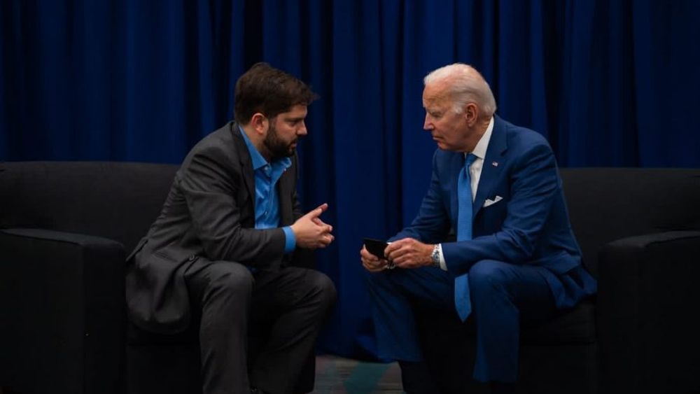 Boric y Biden hablaron sobre la guerra en Gaza, proteger los océanos y sus dispares edades
