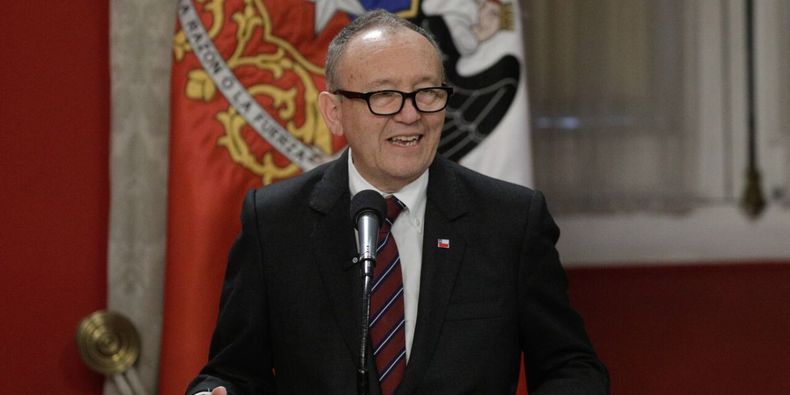 Ministro de la Secretaría General de la Presidencia, José García Ruminot. Agencia Uno.